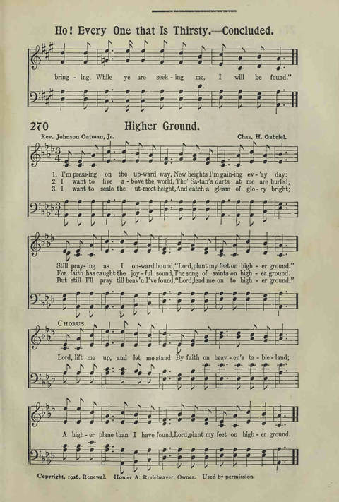 Hymns of the Christian Life page 209