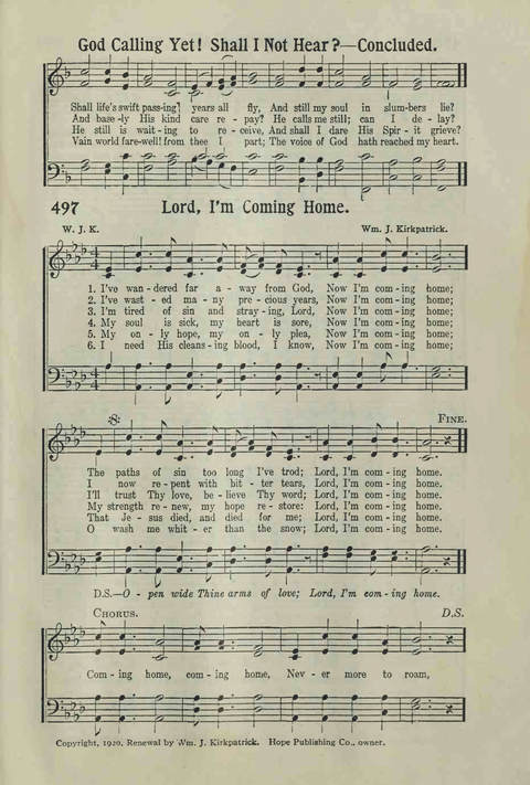 Hymns of the Christian Life page 437