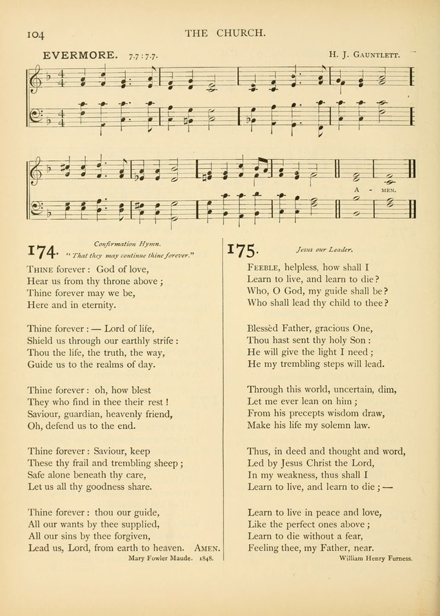 Hymns of the Church Universal page 119