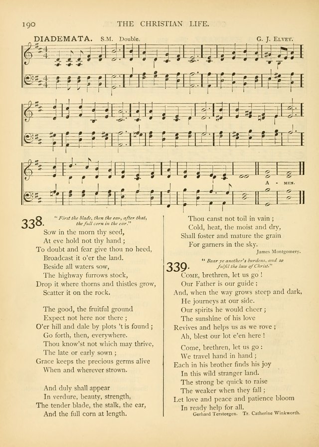 Hymns of the Church Universal page 205