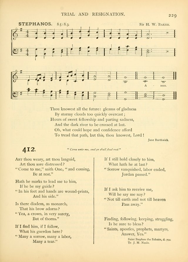 Hymns of the Church Universal page 244