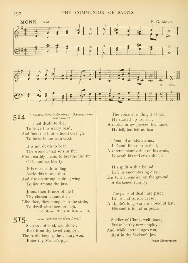 Hymns of the Church Universal page 307