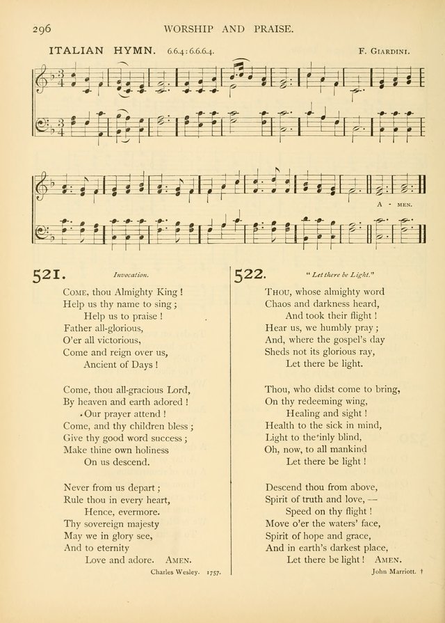 Hymns of the Church Universal page 311