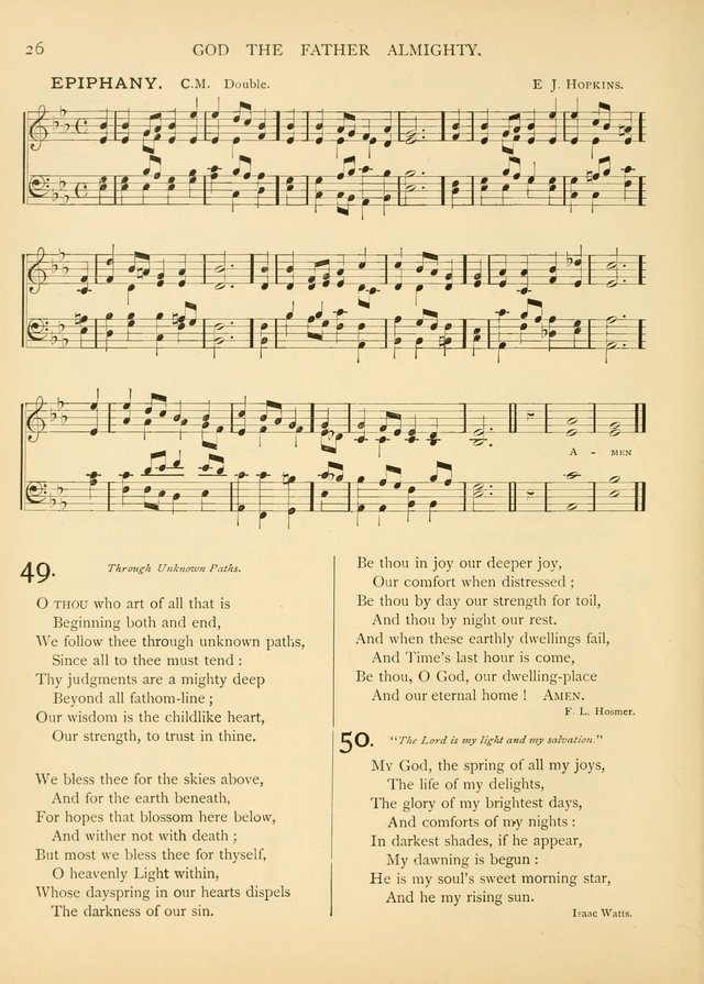 Hymns of the Church Universal page 41