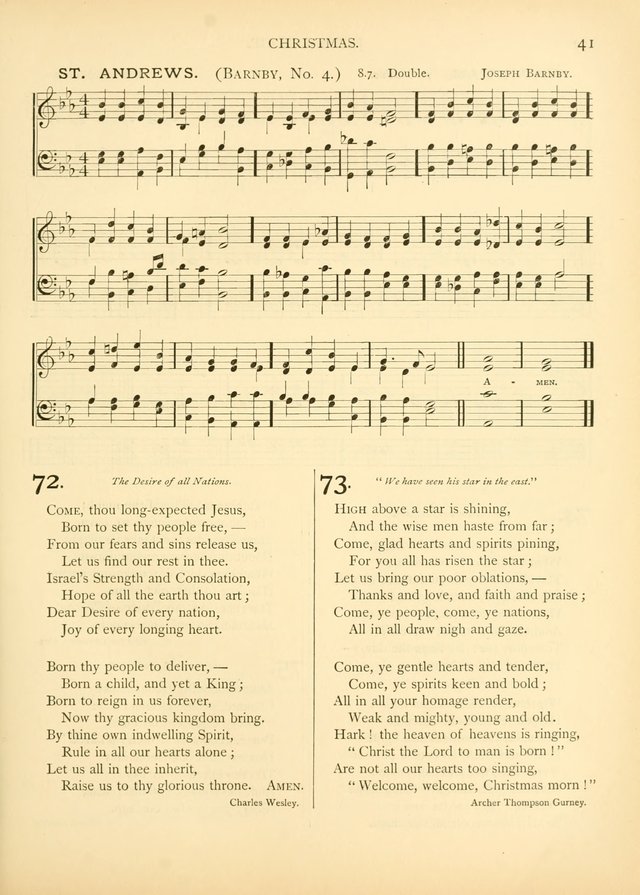 Hymns of the Church Universal page 56