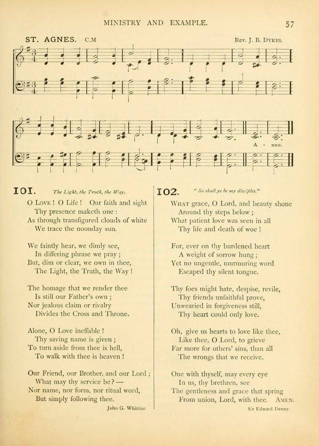 Hymns of the Church Universal page 72