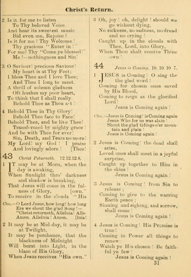 Hymns of Faith and Love page 20