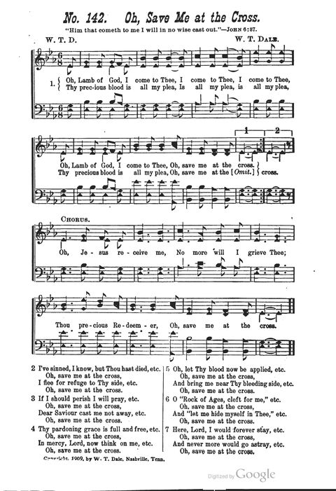 The Harp of Glory: The Best Old Hymns, the Best New Hymns, the cream of song for all religious work and workship (With supplement) page 142