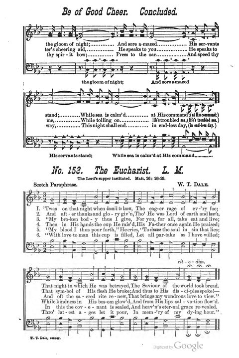 The Harp of Glory: The Best Old Hymns, the Best New Hymns, the cream of song for all religious work and workship (With supplement) page 153