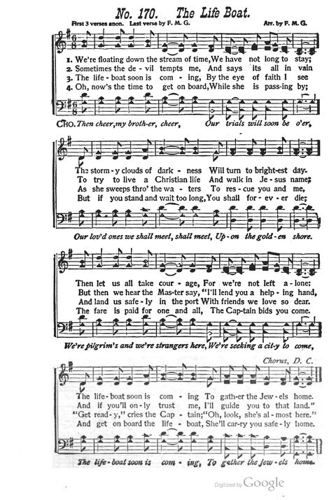 The Harp of Glory: The Best Old Hymns, the Best New Hymns, the cream of song for all religious work and workship (With supplement) page 171