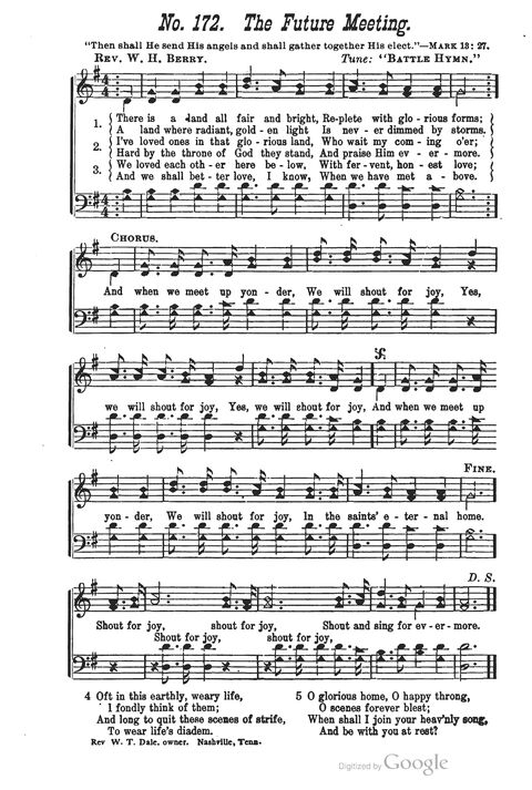 The Harp of Glory: The Best Old Hymns, the Best New Hymns, the cream of song for all religious work and workship (With supplement) page 173