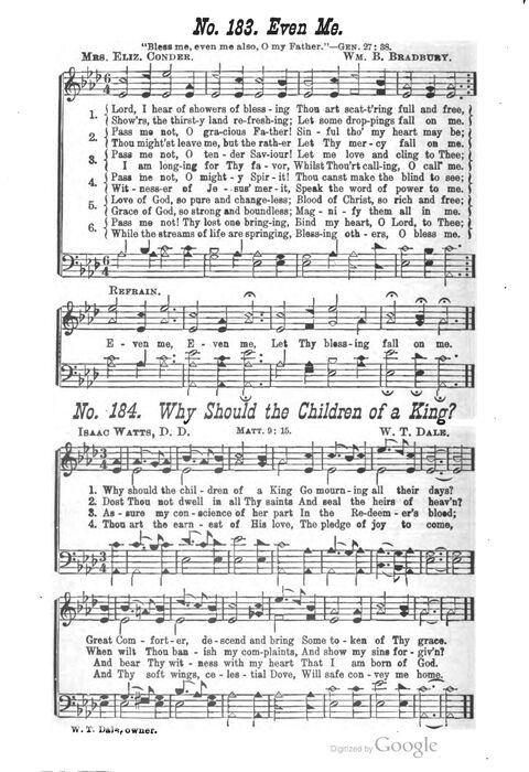 The Harp of Glory: The Best Old Hymns, the Best New Hymns, the cream of song for all religious work and workship (With supplement) page 180