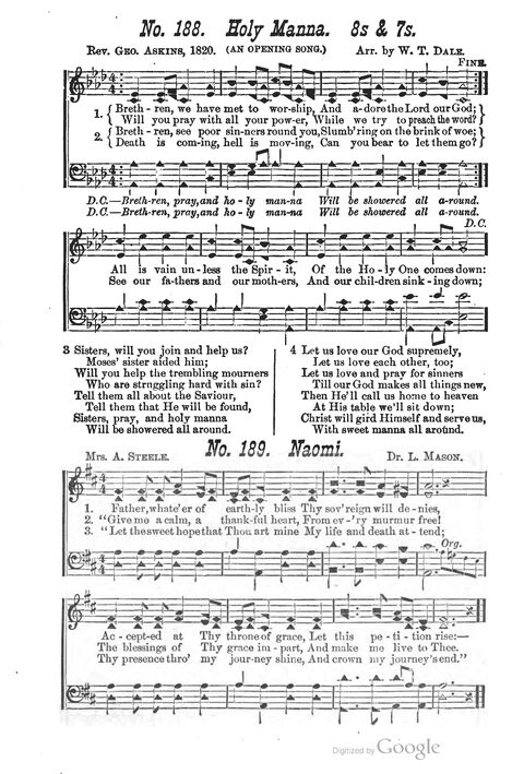 The Harp of Glory: The Best Old Hymns, the Best New Hymns, the cream of song for all religious work and workship (With supplement) page 183