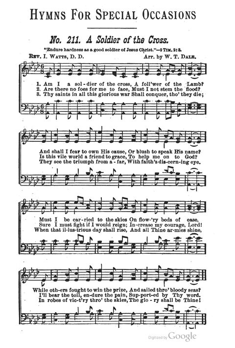 The Harp of Glory: The Best Old Hymns, the Best New Hymns, the cream of song for all religious work and workship (With supplement) page 196