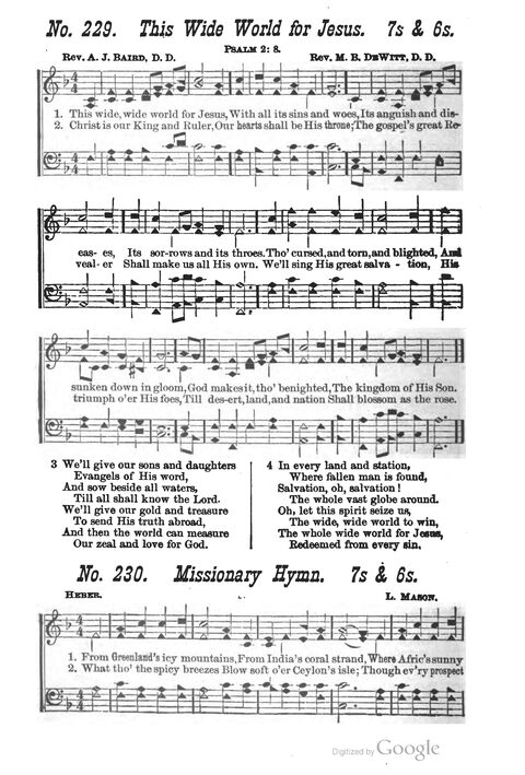 The Harp of Glory: The Best Old Hymns, the Best New Hymns, the cream of song for all religious work and workship (With supplement) page 206