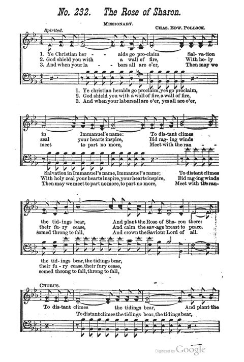 The Harp of Glory: The Best Old Hymns, the Best New Hymns, the cream of song for all religious work and workship (With supplement) page 208