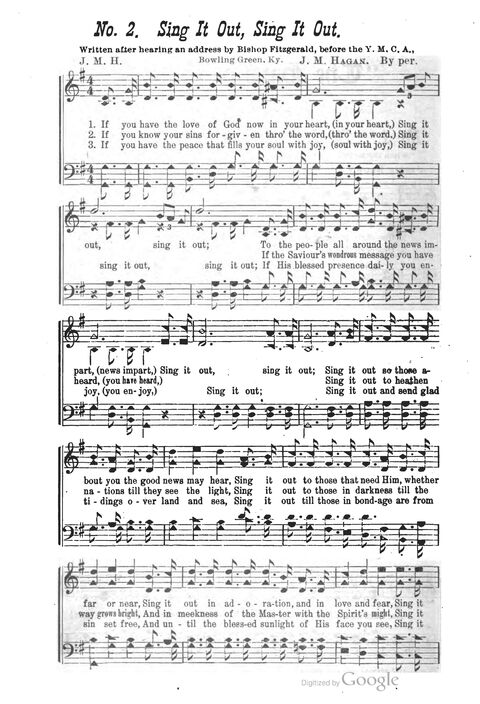 The Harp of Glory: The Best Old Hymns, the Best New Hymns, the cream of song for all religious work and workship (With supplement) page 224