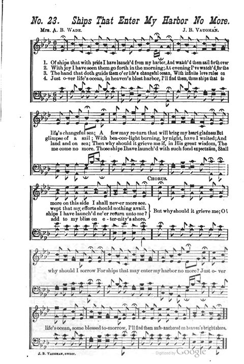 The Harp of Glory: The Best Old Hymns, the Best New Hymns, the cream of song for all religious work and workship (With supplement) page 243