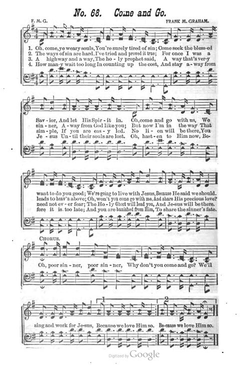 The Harp of Glory: The Best Old Hymns, the Best New Hymns, the cream of song for all religious work and workship (With supplement) page 288