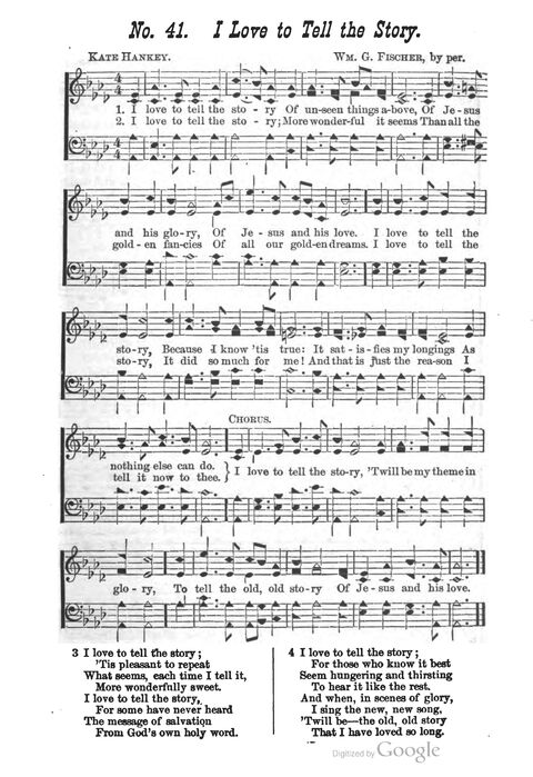 The Harp of Glory: The Best Old Hymns, the Best New Hymns, the cream of song for all religious work and workship (With supplement) page 41