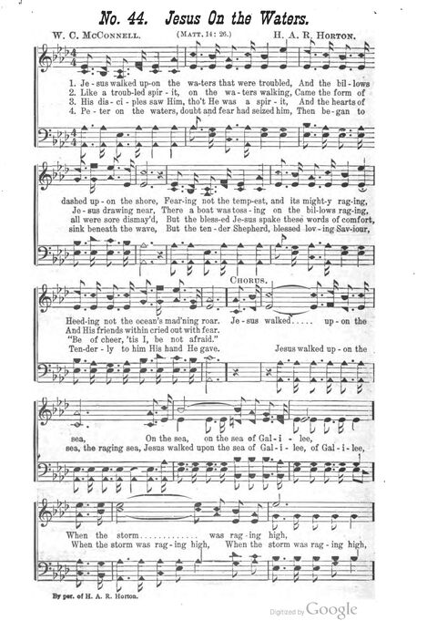 The Harp of Glory: The Best Old Hymns, the Best New Hymns, the cream of song for all religious work and workship (With supplement) page 44