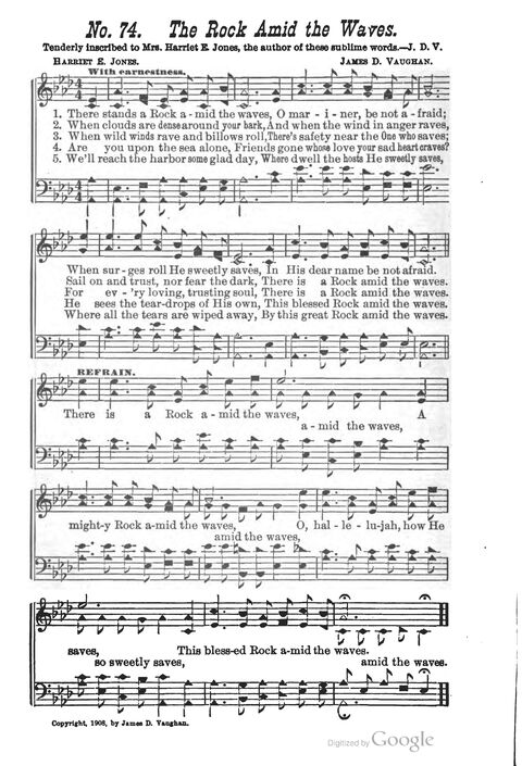 The Harp of Glory: The Best Old Hymns, the Best New Hymns, the cream of song for all religious work and workship (With supplement) page 74