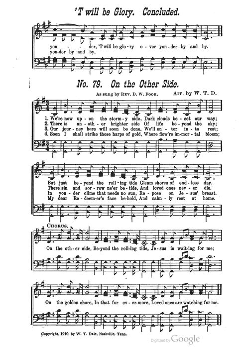 The Harp of Glory: The Best Old Hymns, the Best New Hymns, the cream of song for all religious work and workship (With supplement) page 79