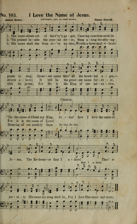 Hymns of Glory No. 2 page 105