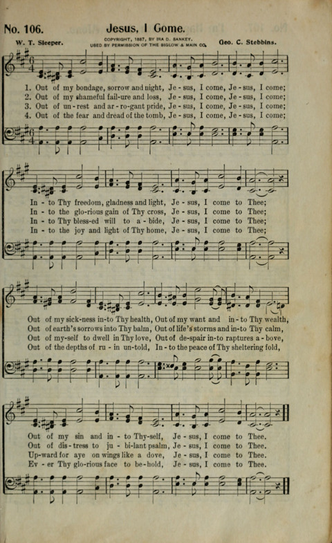 Hymns of Glory No. 2 page 109