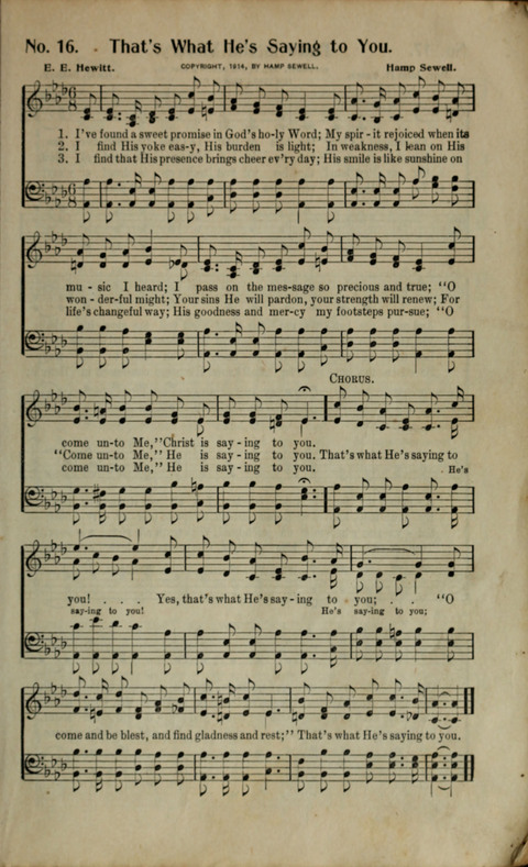 Hymns of Glory No. 2 page 17