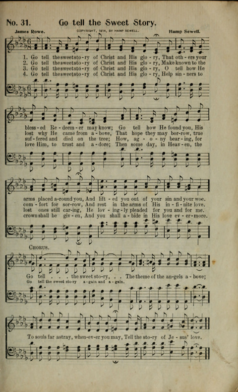 Hymns of Glory No. 2 page 33