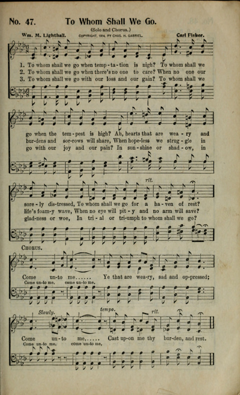 Hymns of Glory No. 2 page 49