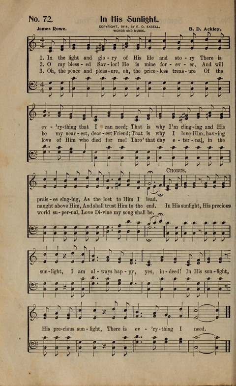 Hymns of Glory No. 2 page 74