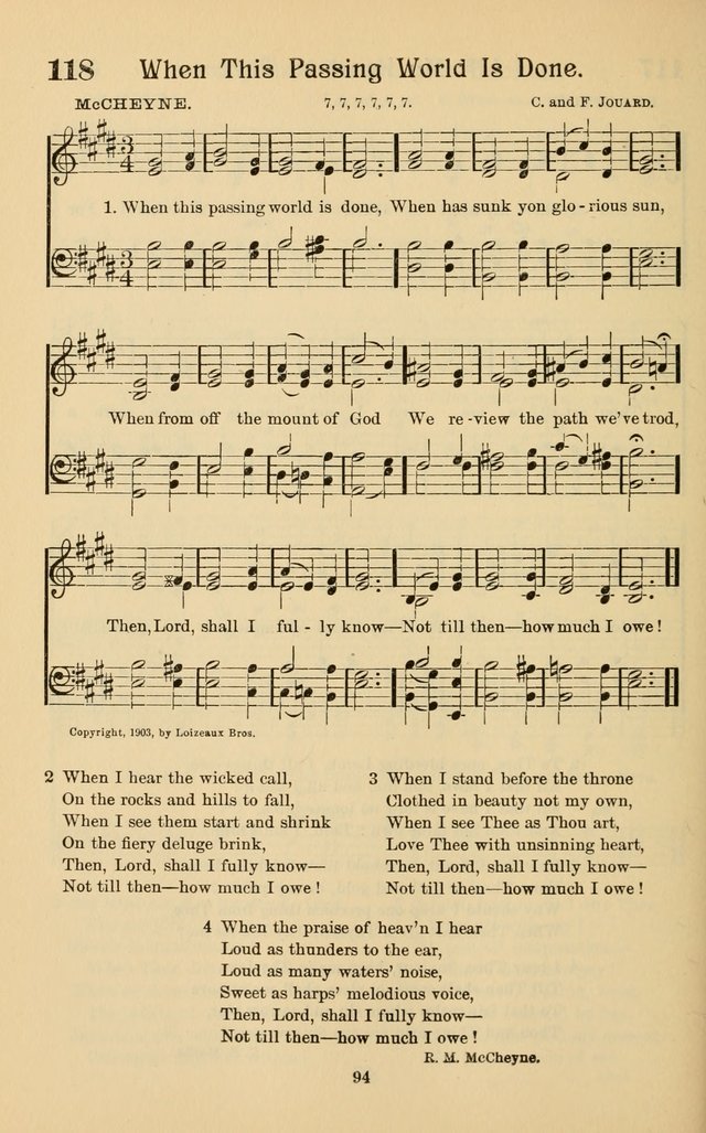 Hymns of Grace and Truth page 101