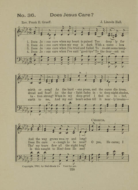 Hymns of Hope: a collection of approriate hymns for funeral and other occasions page 50