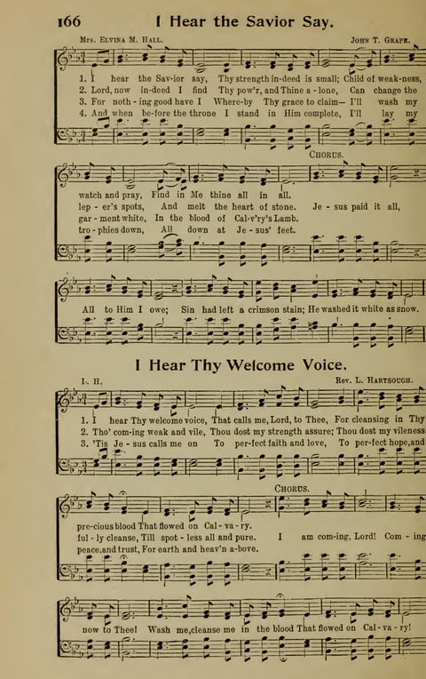 Hymns of His Grace: No. 1 page 164