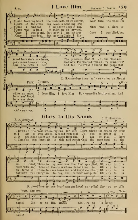 Hymns of His Grace: No. 1 page 177