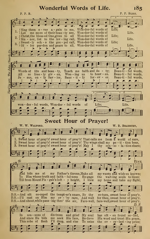 Hymns of His Grace: No. 1 page 183