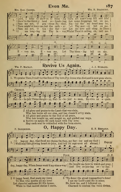 Hymns of His Grace: No. 1 page 185