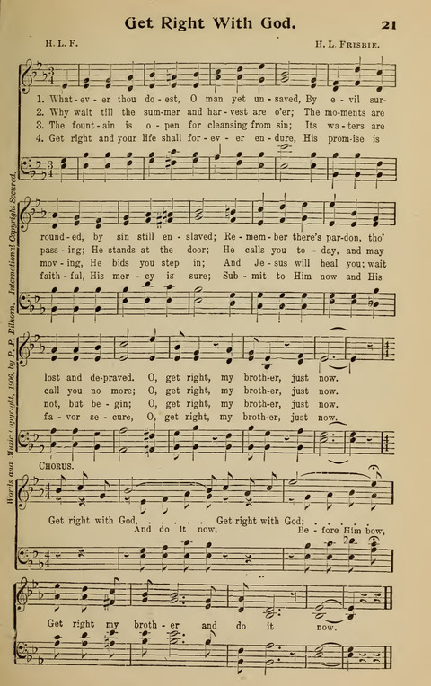 Hymns of His Grace: No. 1 page 19