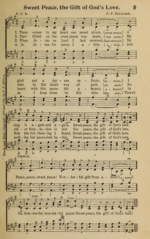 Hymns of His Grace: No. 1 page 3