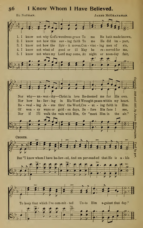 Hymns of His Grace: No. 1 page 54