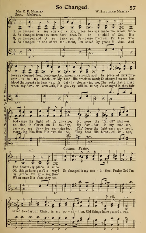 Hymns of His Grace: No. 1 page 55