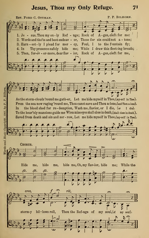 Hymns of His Grace: No. 1 page 69