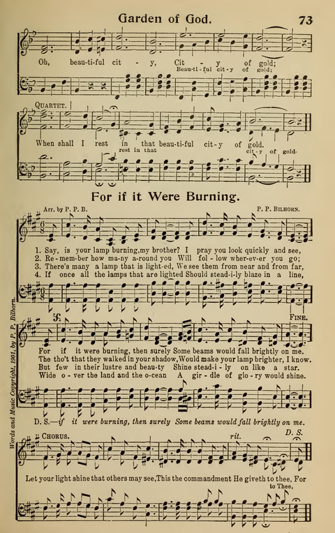 Hymns of His Grace: No. 1 page 71