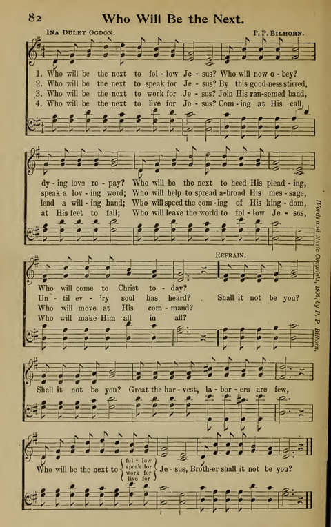 Hymns of His Grace: No. 1 page 80