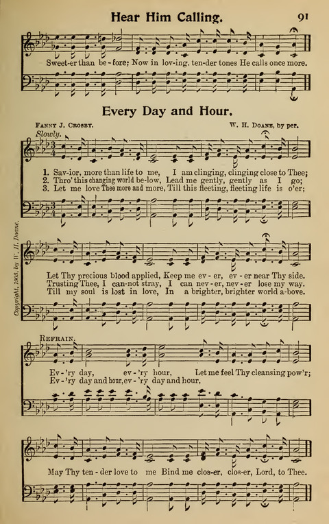 Hymns of His Grace: No. 1 page 89