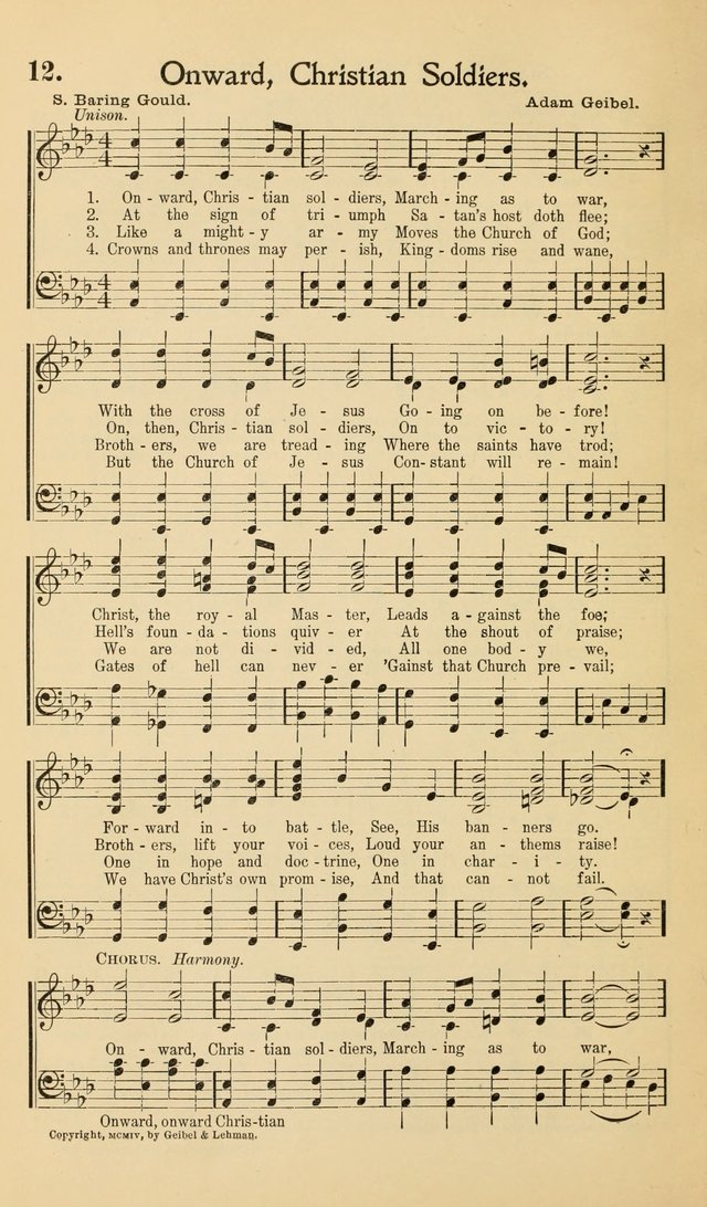 Hymns of the Kingdom: for use in religious meetings page 12