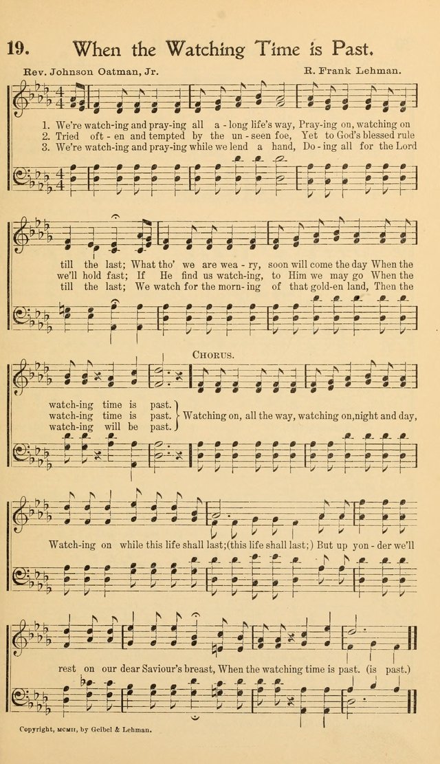 Hymns of the Kingdom: for use in religious meetings page 19