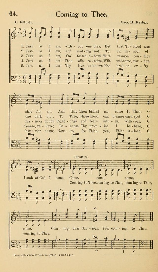 Hymns of the Kingdom: for use in religious meetings page 64